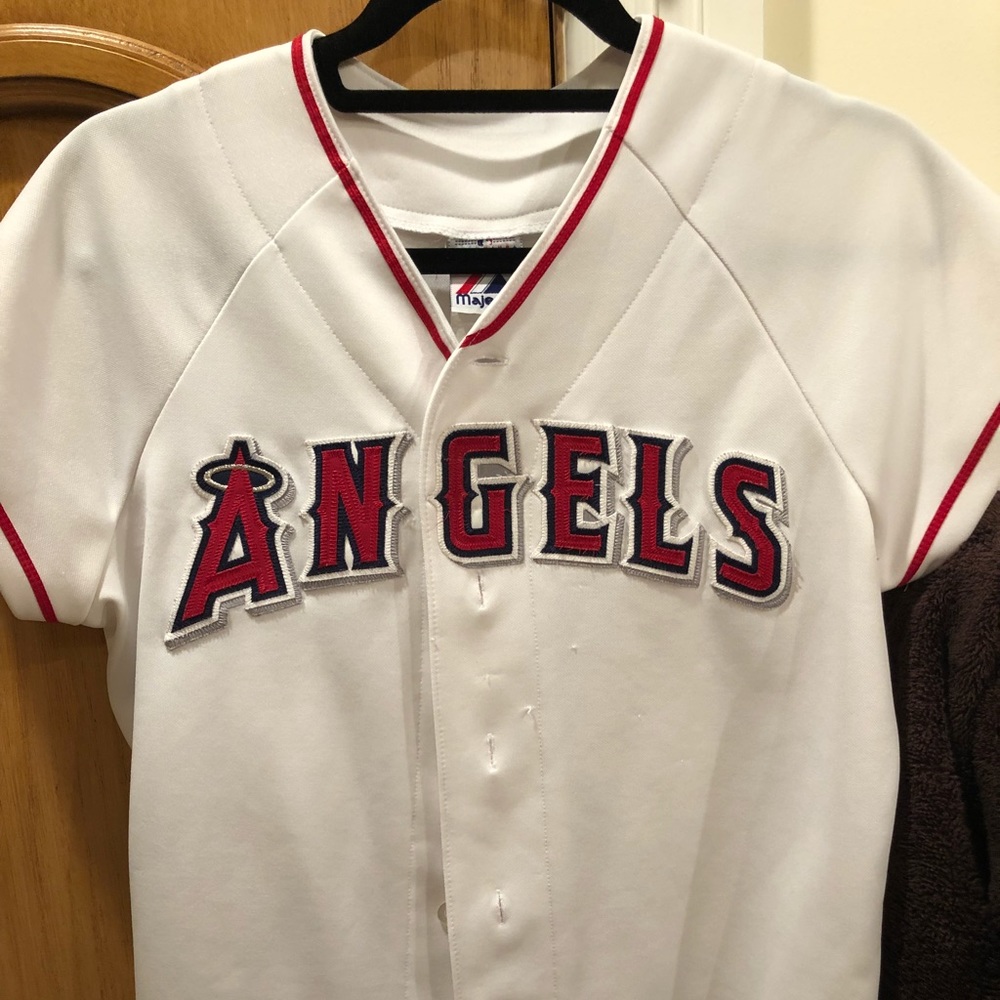 Authentic Majestic Angels Jersey